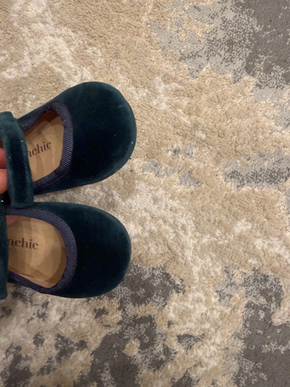Childrenchic Mary Jane Flats with Hook and Loop Straps Size 21 - Picture 7 of 10